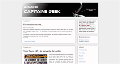 Desktop Screenshot of capitainegeek.blogspot.com