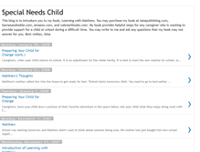 Tablet Screenshot of childneedspecial.blogspot.com