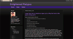 Desktop Screenshot of eplatypus.blogspot.com
