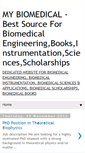 Mobile Screenshot of mybiomedical.blogspot.com