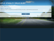 Tablet Screenshot of kylestanleydrugbust.blogspot.com