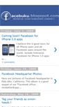 Mobile Screenshot of facebuku.blogspot.com