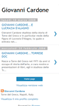 Mobile Screenshot of giovannicardone.blogspot.com