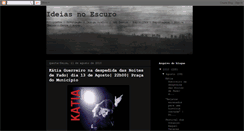 Desktop Screenshot of ideiasnoescuro.blogspot.com