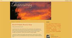 Desktop Screenshot of lesensnotwendig.blogspot.com