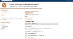 Desktop Screenshot of hegel2009.blogspot.com