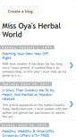 Mobile Screenshot of lillmissoyasherbalworld.blogspot.com
