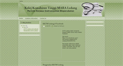 Desktop Screenshot of kktm-ledang.blogspot.com