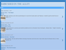 Tablet Screenshot of ambushedinthealley.blogspot.com