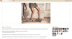 Desktop Screenshot of fashioncheater.blogspot.com