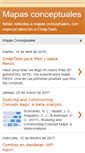 Mobile Screenshot of cosasdemapasconceptuales.blogspot.com