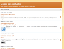 Tablet Screenshot of cosasdemapasconceptuales.blogspot.com
