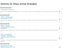 Tablet Screenshot of animalsummits.blogspot.com