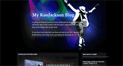 Desktop Screenshot of mykoojackson.blogspot.com