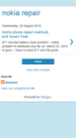 Mobile Screenshot of nokiarepairs.blogspot.com