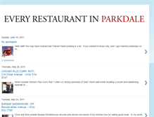 Tablet Screenshot of everyrestaurantinparkdale.blogspot.com