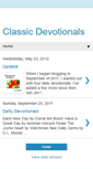 Mobile Screenshot of classicdevotionals.blogspot.com