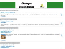 Tablet Screenshot of okanagancustomhomes.blogspot.com