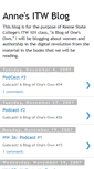 Mobile Screenshot of annesitwblog.blogspot.com