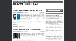 Desktop Screenshot of nokiabi.blogspot.com