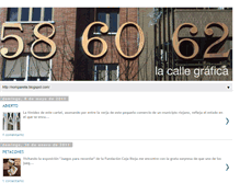 Tablet Screenshot of lacallegrafica.blogspot.com