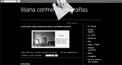 Desktop Screenshot of lilianacontrerafotografias.blogspot.com