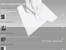Tablet Screenshot of lilianacontrerafotografias.blogspot.com