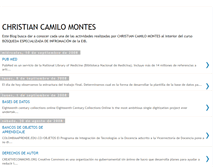 Tablet Screenshot of chrixtianmontex.blogspot.com