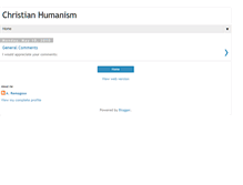 Tablet Screenshot of christianhumanism2.blogspot.com