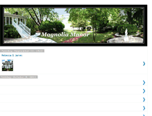 Tablet Screenshot of magnoliamanorbb.blogspot.com