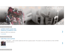 Tablet Screenshot of gundam666.blogspot.com