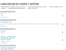 Tablet Screenshot of capacitacionencostos.blogspot.com