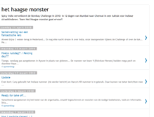 Tablet Screenshot of hethaagsemonster.blogspot.com