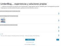 Tablet Screenshot of limberblog.blogspot.com