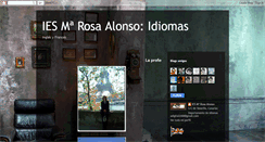 Desktop Screenshot of iesmariarosaalonsoidiomas.blogspot.com