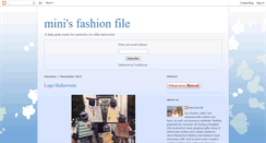 Desktop Screenshot of minisfashionfile.blogspot.com