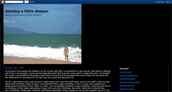 Desktop Screenshot of delvingalittledeeper.blogspot.com