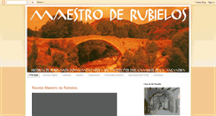 Desktop Screenshot of maestroderubielos.blogspot.com