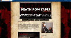 Desktop Screenshot of deathrowtapes.blogspot.com