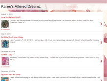 Tablet Screenshot of karensaltereddreamz.blogspot.com