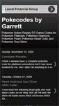 Mobile Screenshot of pokecodesbygarrett.blogspot.com