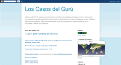 Desktop Screenshot of loscasosdelguru.blogspot.com