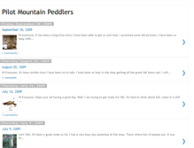 Tablet Screenshot of pilotmountainpeddlers.blogspot.com