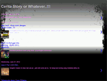 Tablet Screenshot of cerita2kau.blogspot.com