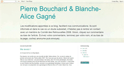 Desktop Screenshot of bouchardpbagagne.blogspot.com