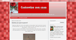 Desktop Screenshot of customizesuacasa.blogspot.com
