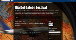 Desktop Screenshot of diadelgaleon.blogspot.com