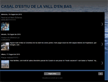Tablet Screenshot of casaldestiudelavall.blogspot.com
