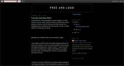 Desktop Screenshot of freeandloud.blogspot.com