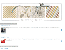 Tablet Screenshot of bunting-buzz.blogspot.com